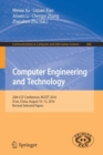 Image for Computer engineering and technology  : 20th CCF Conference, NCCET 2016, Xi&#39;an, China, August 10-12, 2016, revised selected papers