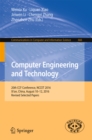 Image for Computer Engineering and Technology: 20th CCF Conference, NCCET 2016, Xi&#39;an, China, August 10-12, 2016, Revised Selected Papers