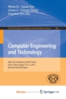 Image for Computer Engineering and Technology : 20th CCF Conference, NCCET 2016, Xi&#39;an, China, August 10-12, 2016, Revised Selected Papers