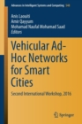 Image for Vehicular Ad-Hoc Networks for Smart Cities
