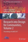 Image for Research into Design for Communities, Volume 2