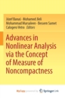 Image for Advances in Nonlinear Analysis via the Concept of Measure of Noncompactness