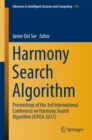 Image for Harmony Search Algorithm: Proceedings of the 3rd International Conference on Harmony Search Algorithm (ICHSA 2017) : 514