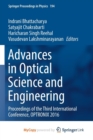 Image for Advances in Optical Science and Engineering : Proceedings of the Third International Conference, OPTRONIX 2016