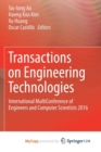 Image for Transactions on Engineering Technologies : International MultiConference of Engineers and Computer Scientists 2016