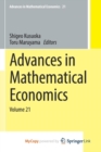 Image for Advances in Mathematical Economics : Volume 21
