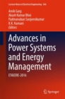 Image for Advances in power systems and energy management: ETAEERE-2016