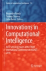 Image for Innovations in computational intelligence: best selected papers of the third International Conference on REDSET 2016
