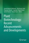 Image for Plant biotechnology  : recent advancements and developments