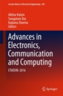 Image for Advances in electronics, communication and computing  : ETAEERE-2016