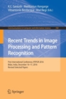 Image for Recent Trends in Image Processing and Pattern Recognition