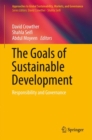 Image for The Goals of Sustainable Development : Responsibility and Governance