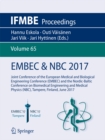 Image for EMBEC &amp; NBC 2017: joint conference of the European Medical and Biological Engineering Conference (EMBEC) and the Nordic-Baltic Conference on Biomedical Engineering and Medical Physics (NBC), Tampere, Finland, June 2017