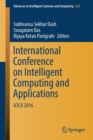 Image for International Conference on Intelligent Computing and Applications : ICICA 2016