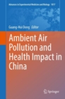 Image for Ambient Air Pollution and Health Impact in China
