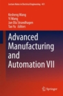Image for Advanced Manufacturing and Automation Vii : 451