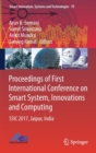Image for Proceedings of First International Conference on Smart System, Innovations and Computing