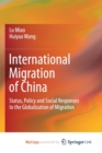 Image for International Migration of China