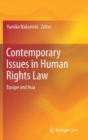 Image for Contemporary Issues in Human Rights Law : Europe and Asia