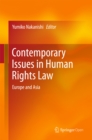 Image for Contemporary Issues in Human Rights Law: Europe and Asia