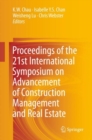 Image for Proceedings of the 21st International Symposium on Advancement of Construction Management and Real Estate