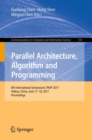 Image for Parallel Architecture, Algorithm and Programming
