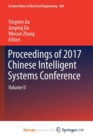 Image for Proceedings of 2017 Chinese Intelligent Systems Conference