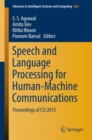 Image for Speech and Language Processing for Human-Machine Communications: Proceedings of CSI 2015 : 664