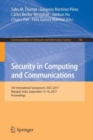 Image for Security in Computing and Communications : 5th International Symposium, SSCC 2017, Manipal, India, September 13–16, 2017, Proceedings