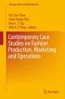 Image for Contemporary Case Studies on Fashion Production, Marketing and Operations