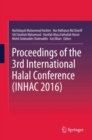 Image for Proceedings of the 3rd International Halal Conference (INHAC 2016)