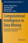 Image for Computational Intelligence in Data Mining: Proceedings of the International Conference on CIDM 2017 : 711