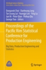 Image for Proceedings of the Pacific Rim Statistical Conference for Production Engineering: big data, production engineering and statistics