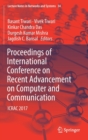 Image for Proceedings of International Conference on Recent Advancement on Computer and Communication : ICRAC 2017