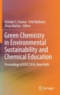Image for Green Chemistry in Environmental Sustainability and Chemical Education