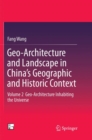 Image for Geo-Architecture and Landscape in China&#39;s Geographic and Historic Context : Volume 2  Geo-Architecture Inhabiting the Universe