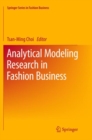 Image for Analytical Modeling Research in Fashion Business
