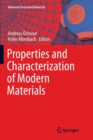 Image for Properties and Characterization of Modern Materials