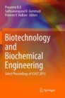 Image for Biotechnology and Biochemical Engineering