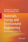 Image for Materials, Energy and Environment Engineering