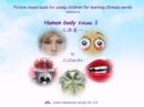 Image for Picture sound book for young children for learning Chinese words related to Human body  Volume 1