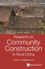 Image for Research on community construction in rural China