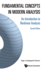 Image for Fundamental Concepts In Modern Analysis: An Introduction To Nonlinear Analysis