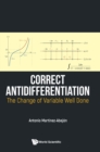 Image for Correct Antidifferentiation : The Change of Variable Well Done
