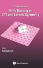 Image for Cpt And Lorentz Symmetry - Proceedings Of The Ninth Meeting