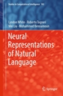 Image for Neural representations of natural language : volume 783