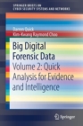 Image for Big Digital Forensic Data : Volume 2: Quick Analysis for Evidence and Intelligence