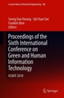 Image for Proceedings of the sixth International Conference on Green and Human Information Technology  : ICGHIT 2018