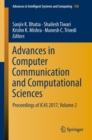 Image for Advances in Computer Communication and Computational Sciences: Proceedings of IC4S 2017, Volume 2 : 760