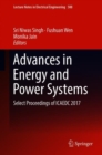 Image for Advances in Energy and Power Systems : Select Proceedings of ICAEDC 2017